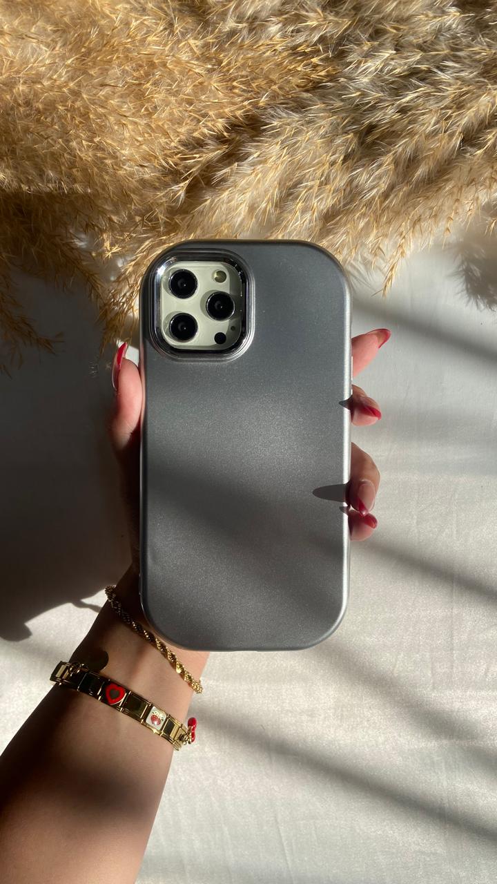 Silicone Cover Silver Frame