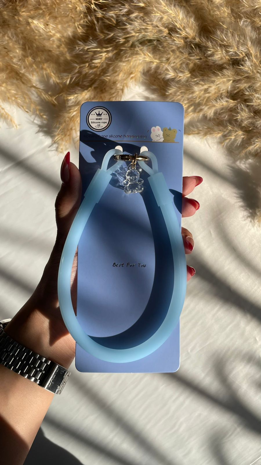 Plain Silicon Hanger Lanyard