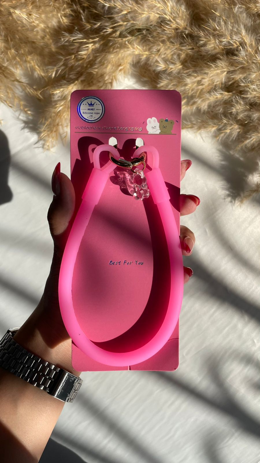 Plain Silicon Hanger Lanyard