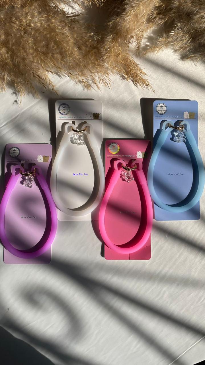 Plain Silicon Hanger Lanyard