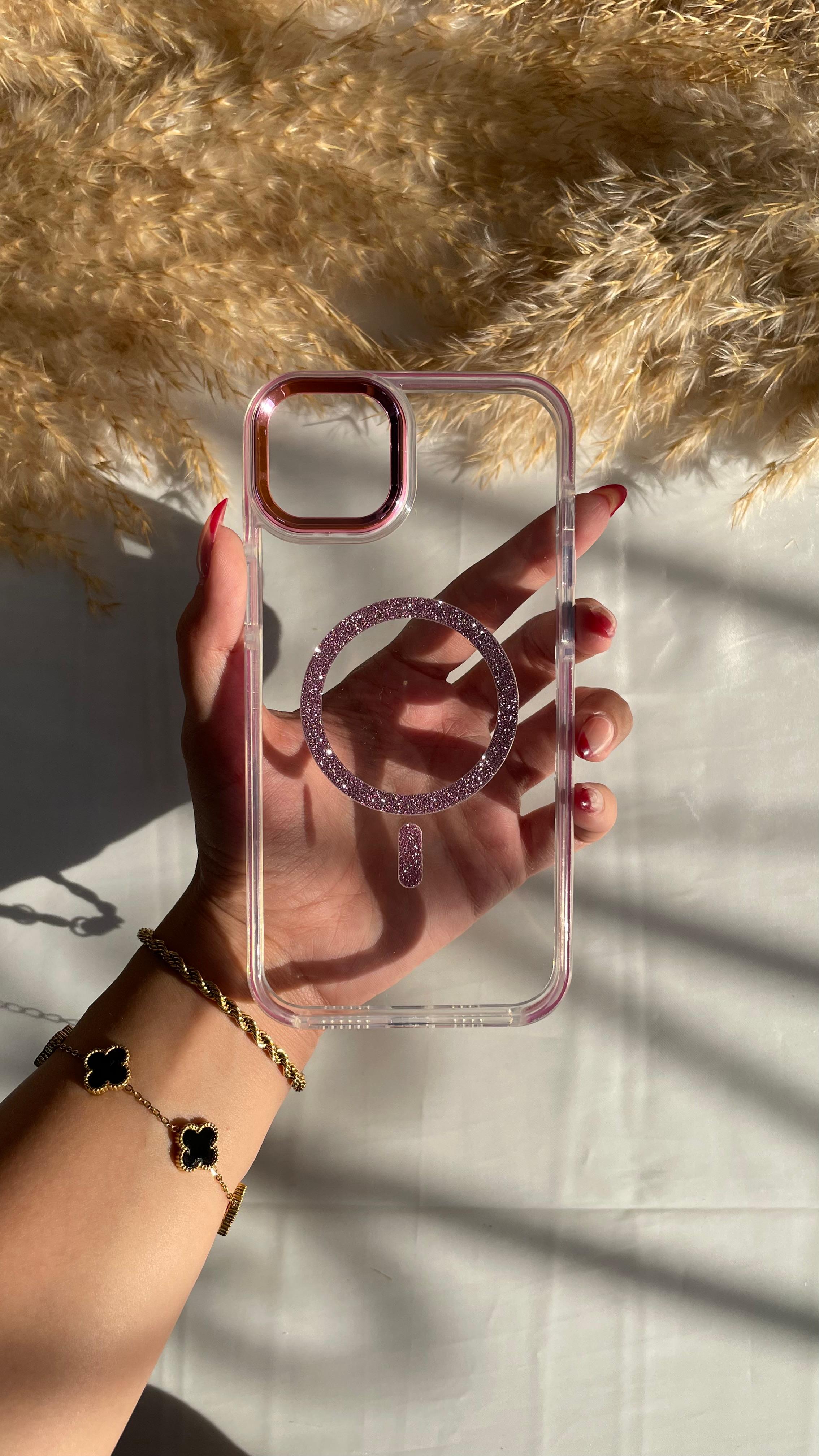 Glittery MagSafe Transparent