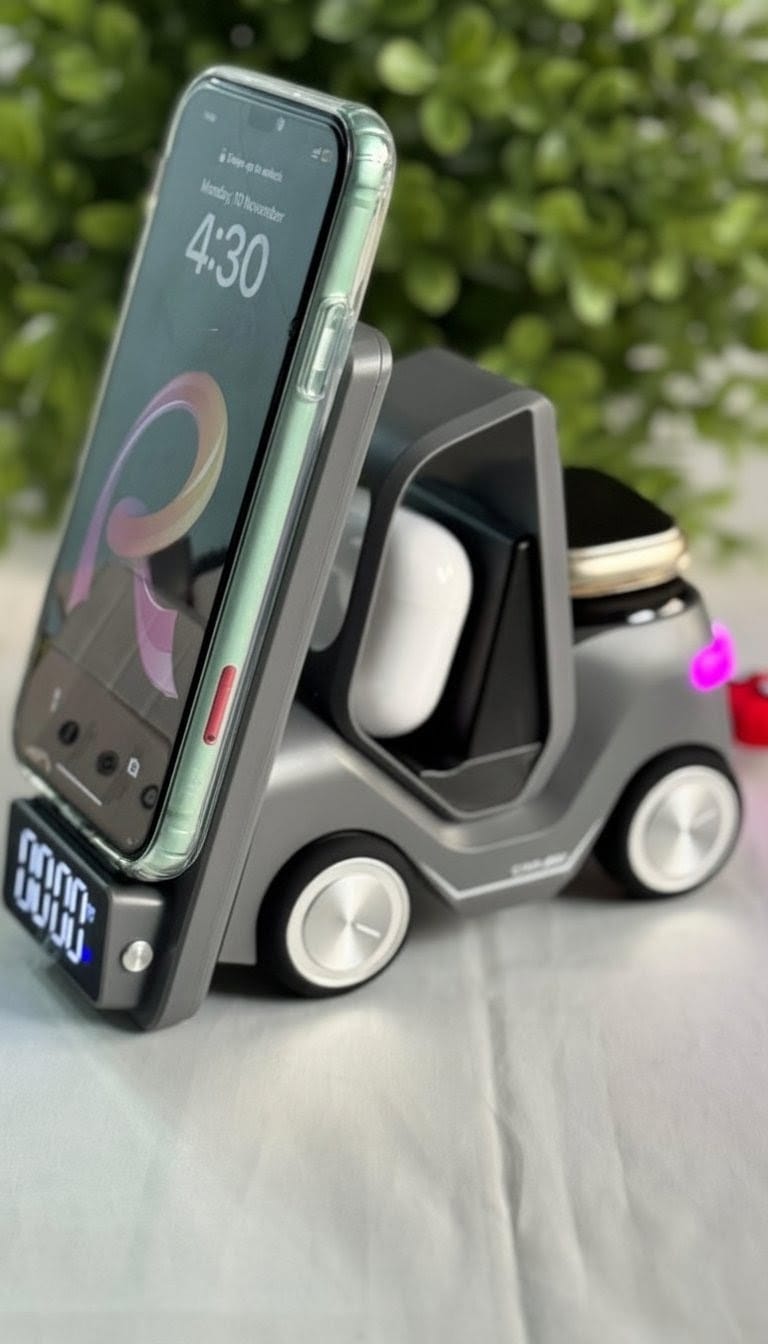 SMART DESKTOP WIRELESS CHARGER 5IN1