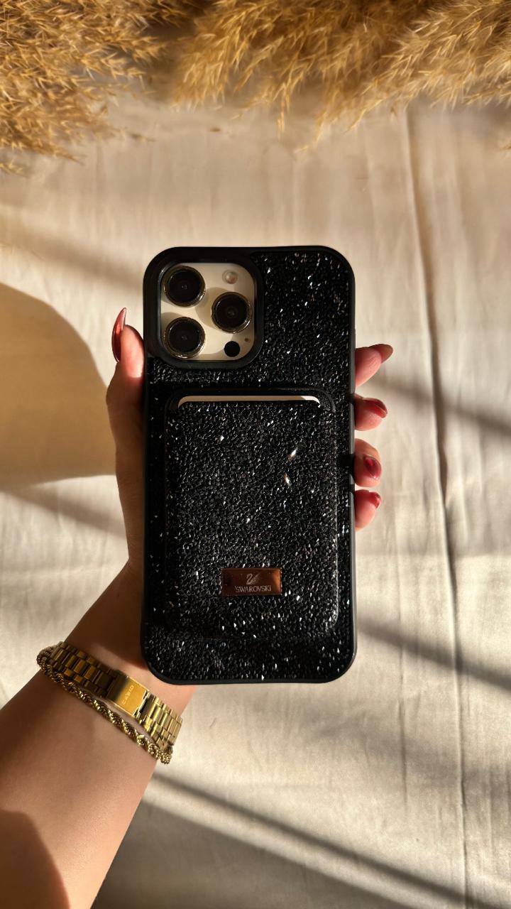 Swarovski Cover with Mag-safe Wallet
